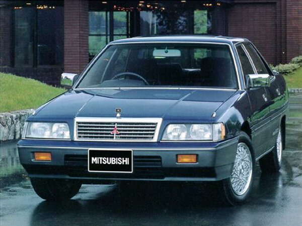 Mitsubishi Galant (E13A, E15A, E17A, E18A) 5 поколение, рестайлинг, седан (10.1986 - 05.1990)